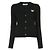 Comme Des Garcons Wollcardigan mit goldenem Herz-Patch AZ