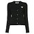 Comme Des Garcons Wollcardigan mit goldenem Herz-Patch AZ - Ansicht 4