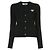 Comme Des Garcons Wollcardigan mit goldenem Herz-Patch AZ - Ansicht 5