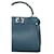 Fendi Borsa Mini Peekaboo ARBB Blu  - vista 6