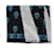 Alexander Mcqueen Sciarpa Skull Blu  - vista 6