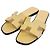 Lackleder Oran Slipper von Hermès Golden