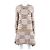 Vestido de punto Chanel Castaño
