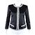 Chanel Seidenjacke Schwarz