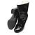 Chanel Botas midi de charol negro - vista 3