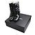 Chanel Botas midi de charol negro - vista 5