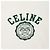 Céline Fleece Loose Blazon Sweatshirt Gewaschen Weiß Moosgrün - Ansicht 3