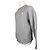 Acne Grau melierte Herren-Fleece-Sweatshirt XS Braun - Ansicht 2