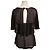 Chloé Blusa de seda negra transparente de by Chloe Negro - vista 4