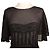 Chloé Blusa de seda negra transparente de by Chloe Negro - vista 7