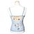 Dior Hellblaues Mesh-Zwillingsset Cardigan Tank Top - Ansicht 4
