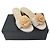 Chanel Stroh-Camellia-Mule Braun - Ansicht 5