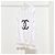 Chanel Camiseta de algodón con logo CC recortado de manga corta Multicolor - vista 2