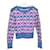 Chanel Kaschmir-Wellen-Coco-Button-Pullover mit langen Ärmeln Mehrfarben  - Ansicht 1