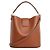 Céline Bolsa Louis Média em couro de bezerro liso tan Marrom - vista 2