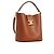 Céline Bolsa Louis Média em couro de bezerro liso tan Marrom - vista 3
