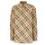 Burberry Camisa de cuadros de algodón Castaño - vista 4