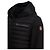 Moncler Cardigã com capuz acolchoado Preto - vista 7