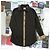 Burberry Camicia a maniche lunghe in cotone nero a quadri slim fit - vista 17