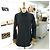 Burberry Camicia a maniche lunghe in cotone nero a quadri slim fit - vista 3