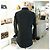 Burberry Camicia a maniche lunghe in cotone nero a quadri slim fit - vista 5