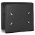 Maison Martin Margiela Portafoglio bi-fold cucito nero - vista 2