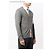 Thom Browne Merinowoll-Strickcardigan in Perlgrau Braun - Ansicht 7