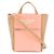 Borsa mini tote a tracolla Acne Logo AEV Marrone - vista 2