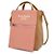 Borsa mini tote a tracolla Acne Logo AEV Marrone - vista 3