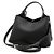 Tod's Borsa Micro Tote in Metallo Senza Tempo Nera Nero - vista 3