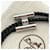 Hermès Tunis Trese Black Silver Men's Bracelet  - view 5