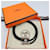 Hermès Tunis Trese Black Silver Men's Bracelet  - view 8