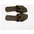 Hermès Sandali Oran Epsom Etoupe Marrone - vista 6