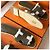 Hermès Sandali Oran Epsom Etoupe Marrone - vista 7