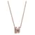 Hermès Collier Mini Pop Hach Émail Marron Or Rose  - vue 2