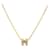 Hermès Collier Mini Pop Hach Émail Marron Or Rose  - vue 4
