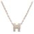 Hermès Collier Mini Pop Hach Émail Marron Or Rose  - vue 7