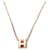 Hermès Mini Pop Halskette Weiß Roségold  - Ansicht 9