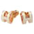 Hermès Orecchini Mini Pop Ash Oro Rosa Bianco - vista 3