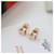 Hermès Orecchini Mini Pop Ash Oro Rosa Bianco - vista 6