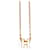 Hermès Collier Mini Popashu Or Blanc  - vue 7