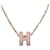 Hermès Collier Mini Pop Hach Or Rose Dragée Rose  - vue 1