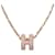 Hermès Collier Mini Pop Hach Or Rose Dragée Rose  - vue 2