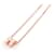 Hermès Collier Mini Pop Hach Or Rose Dragée Rose  - vue 4