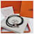 Hermès Pulseira Masculina Tunis Tresor Preto Prata  - vista 10
