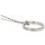 Maison Martin Margiela Collana con anello logo in argento cm - vista 7