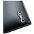 Saint Laurent Tiny Monogram Silver-Plated Black Wallet stamp: - view 3