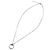 Maison Martin Margiela Collana in argento con logo numero Margiela - vista 3