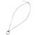 Maison Martin Margiela Collana in argento con logo numero Margiela - vista 4