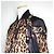 Sacai Vestido de estampado de leopardo - vista 5
